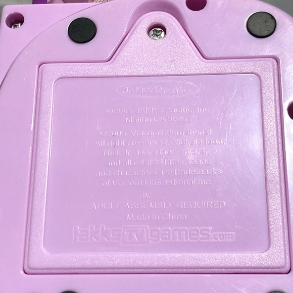 Dora The Explorer Plug It In And Play TV Game System Jakks Pacific 2005 Works - Picture 3 of 8